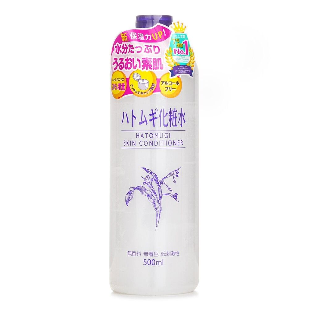 Naturie Adlay (Hatomugi) Skin Conditioner Lotion Toner 500ml Coix Seed Extract